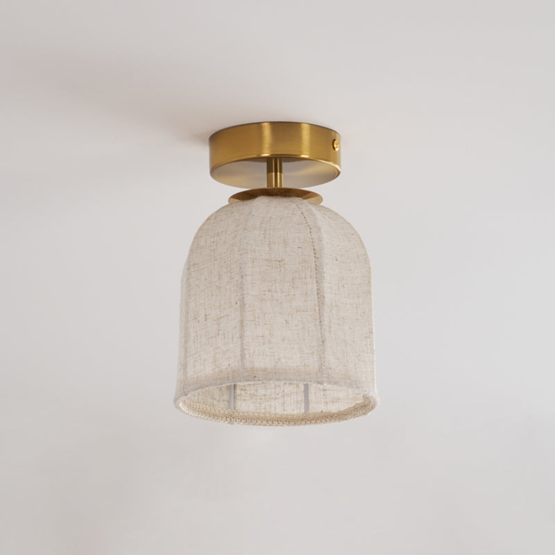 Sienna Linen Ceiling Lamp – Cozy Atmosphere with Elegant Glow 3