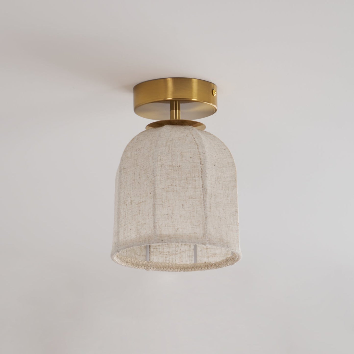 Sienna Linen Ceiling Lamp – Cozy Atmosphere with Elegant Glow 5