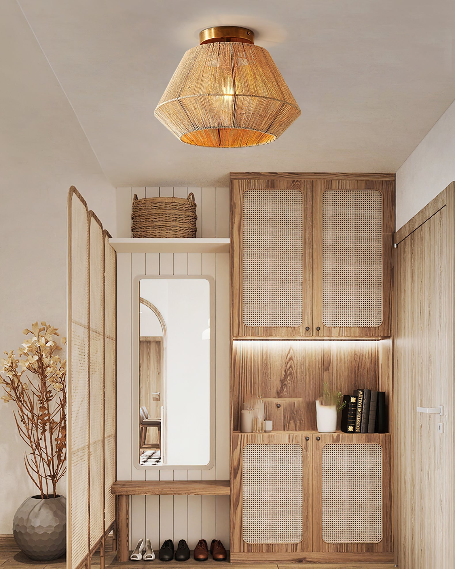 Sierra Ceiling Light Fixture – Artisanal Elegance with Unique Design 2