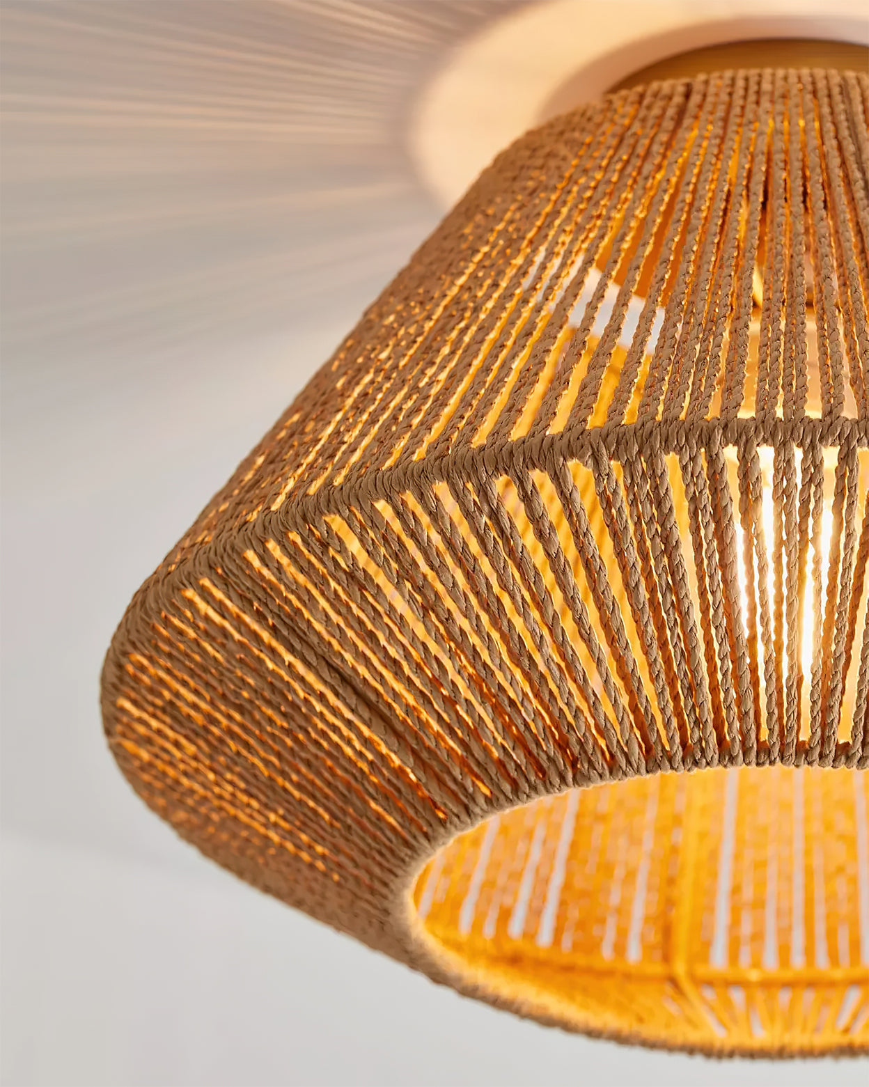 Sierra Ceiling Light Fixture – Artisanal Elegance with Unique Design 8