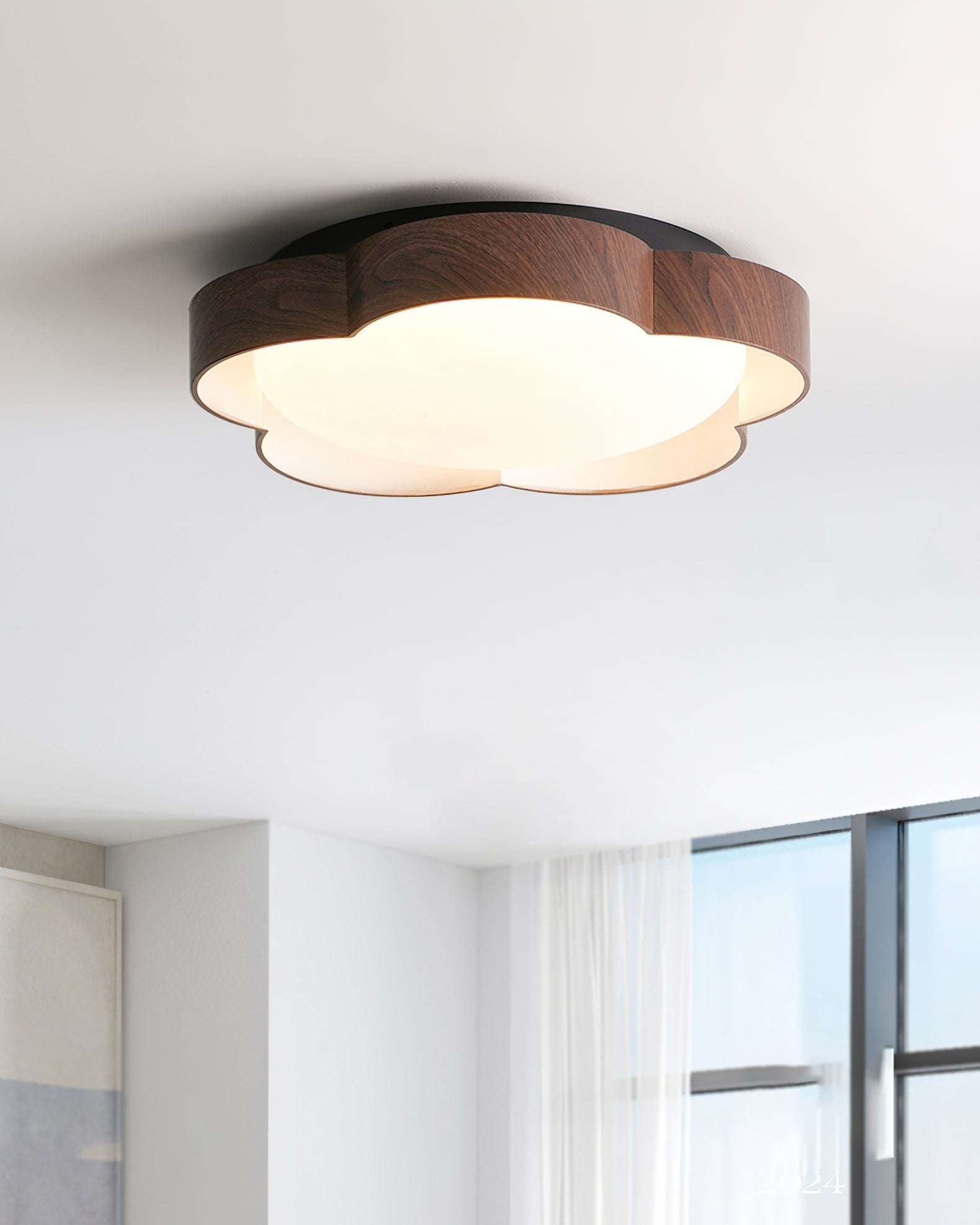 Sika Ceiling Lamp – Nature-Inspired Glow for Cozy Spaces 4