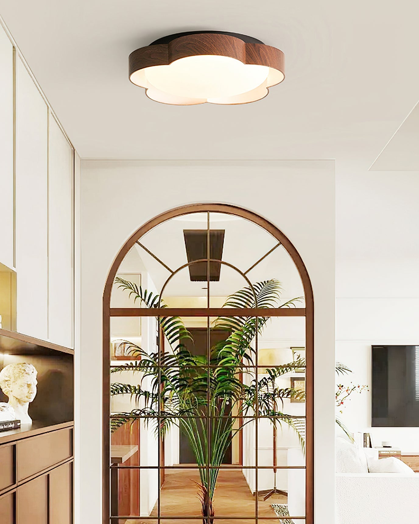 Sika Ceiling Lamp – Nature-Inspired Glow for Cozy Spaces 5