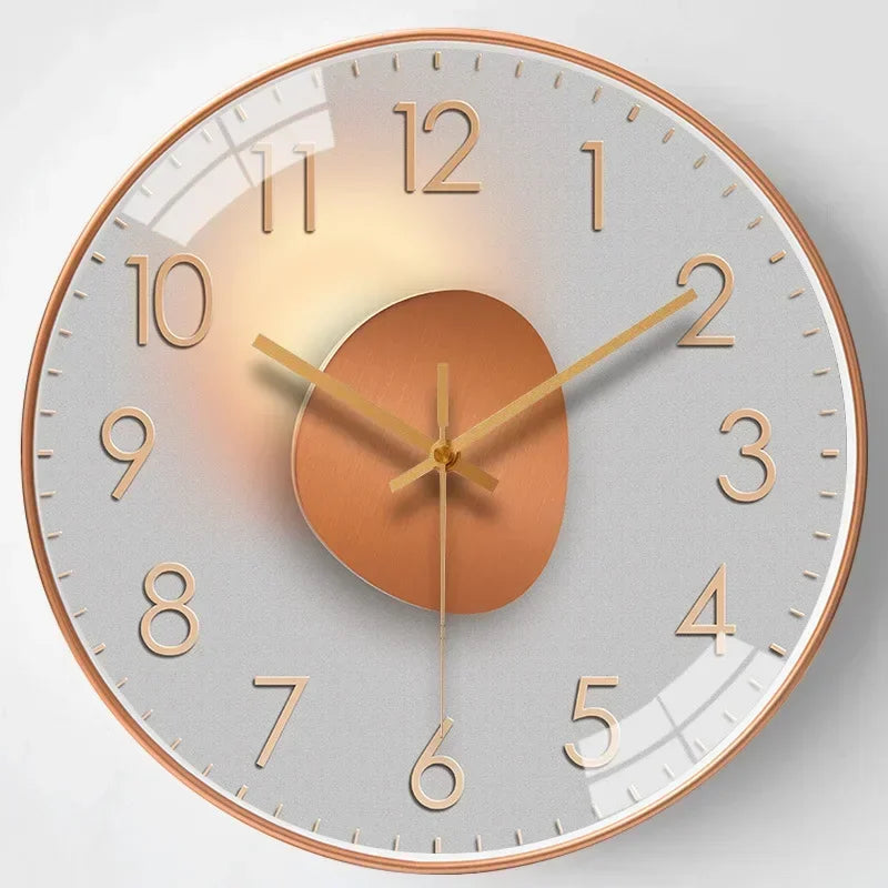 Silentime Black Wall Clock – Elegant Design for Tranquil Spaces 10