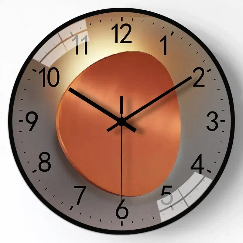 Silentime Black Wall Clock – Elegant Design for Tranquil Spaces 11