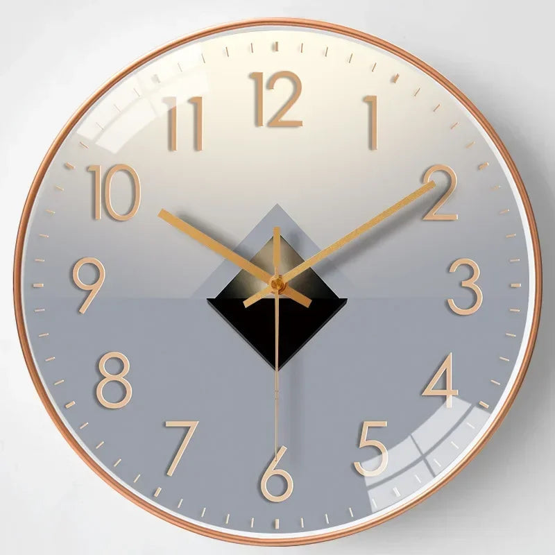 Silentime Black Wall Clock – Elegant Design for Tranquil Spaces 6