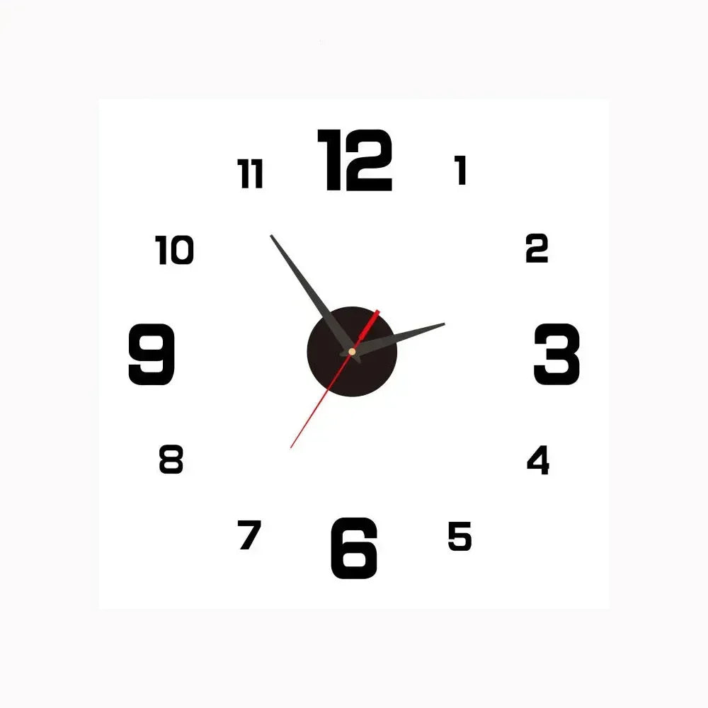 Silentime Black Wall Clock – Elegant Design for Tranquil Spaces 8