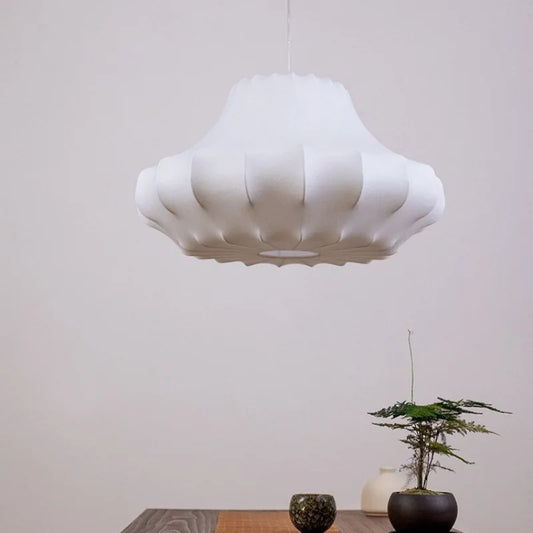 Silk Lamp Pendant Lights – Stylish Glow for Cozy Kitchens 1