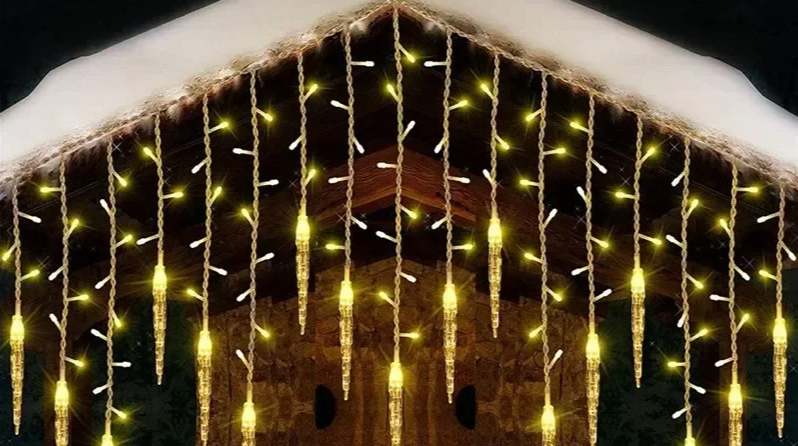 Snow 4M LED Snowflakes – Magical Winter Illumination for Any Occasion 13