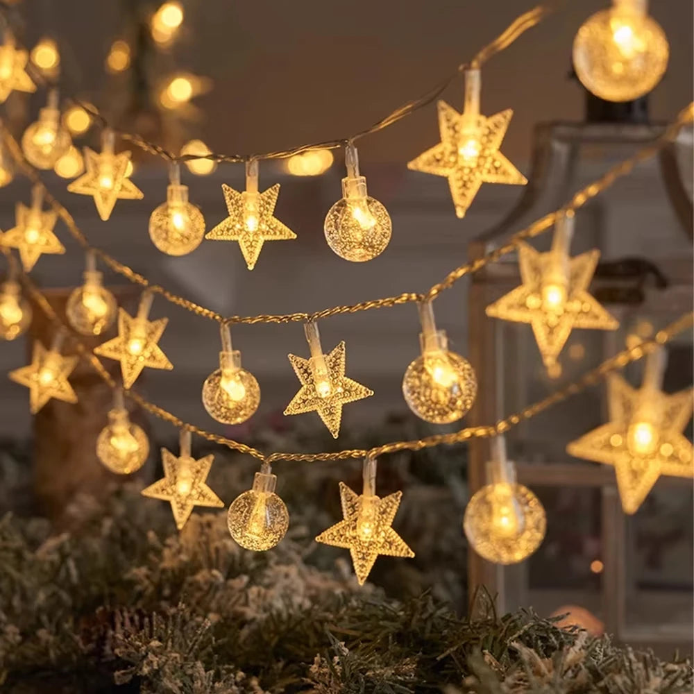 Solar Star Globe LED Fairy Lights – Magical Outdoor Ambiance for Every Occasion 5