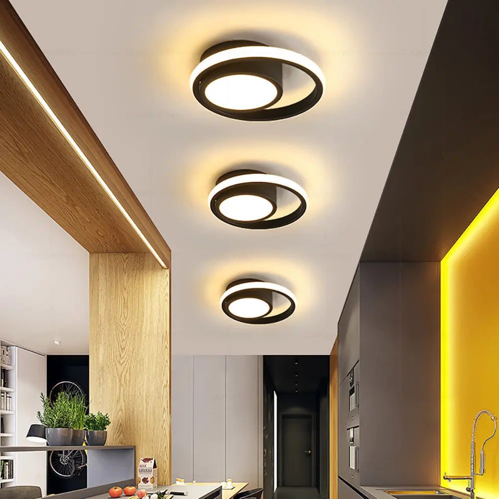 Stellaire Design Ceiling Light – Modern Flush Mount Fixture with Bright LED Glow 1