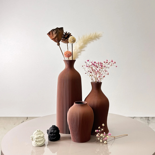 Stillhet Ceramic Vase Collection – Artisan Crafted Elegance for Every Space 1