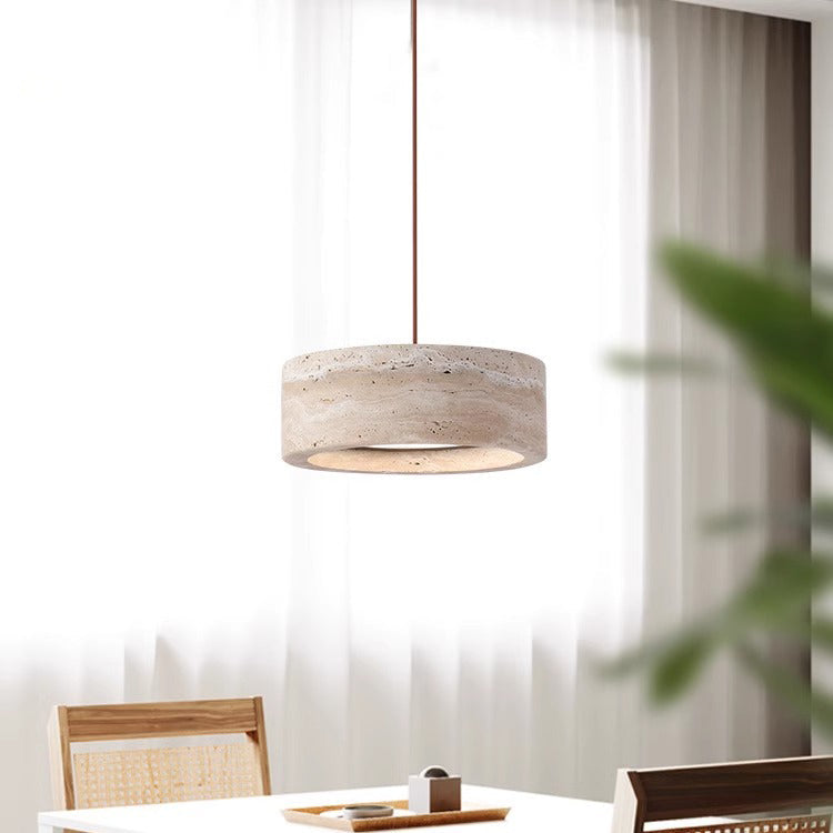Stone LED Pendant Lamp – Modern Touch with Warm Ambiance 1
