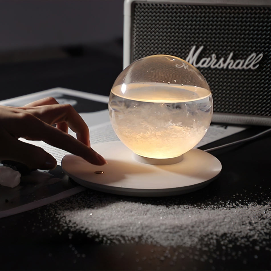 Storm Bottle Table Lamp – Elegant Design for Cozy Spaces 2