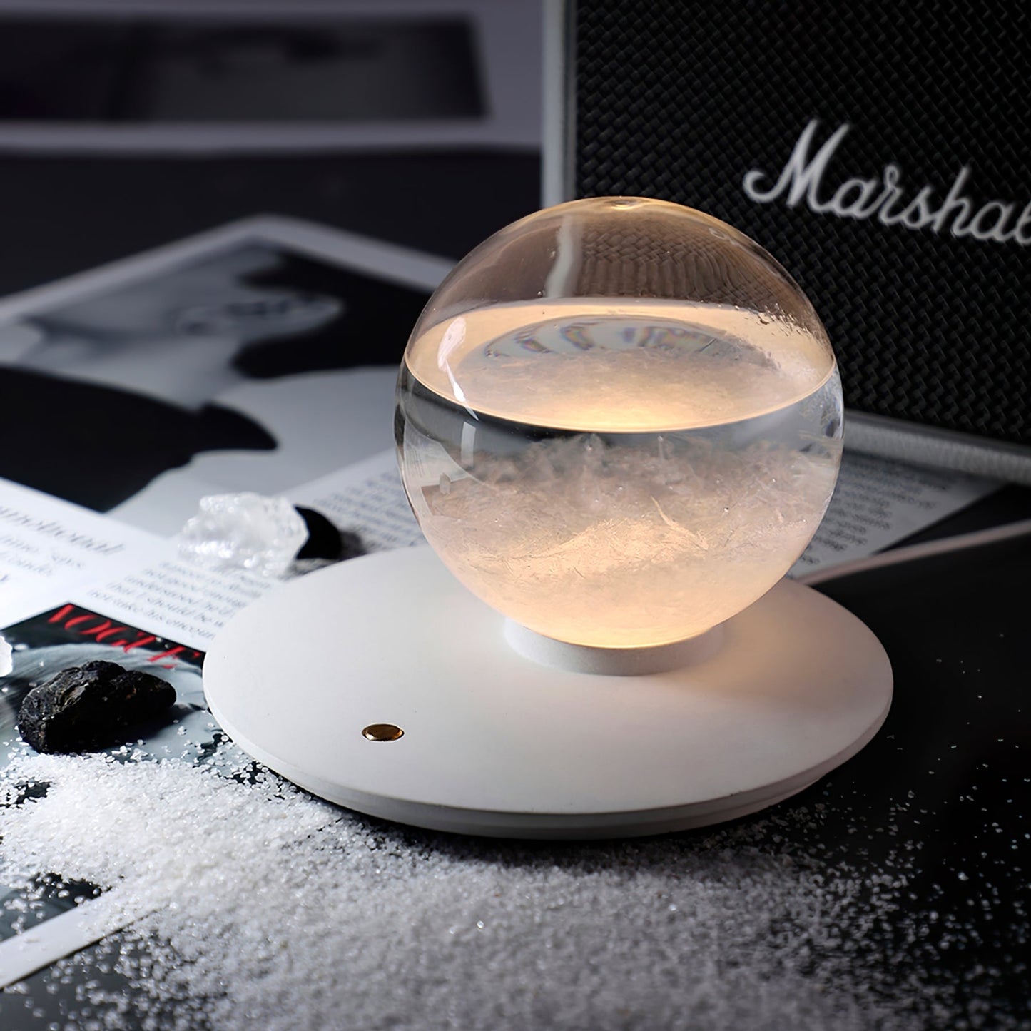 Storm Bottle Table Lamp – Elegant Design for Cozy Spaces 4