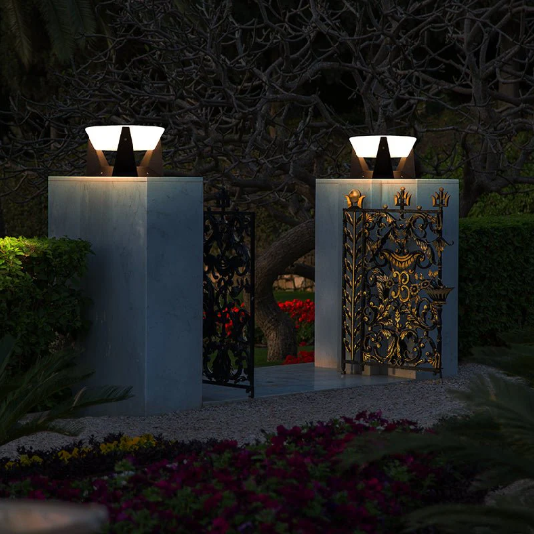 Stylish Solar Outdoor Lamp – Elegant Lighting for Patios 6