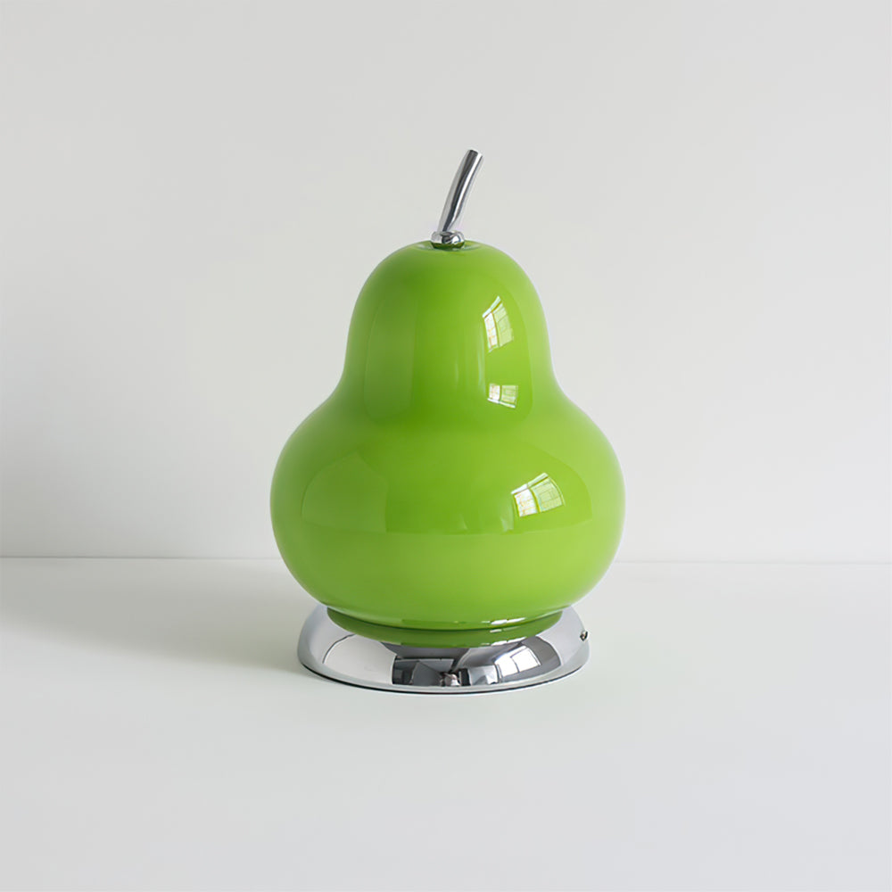 Table Lamp Made of Pear Glass – Stylish Illumination for Cozy Rooms 3