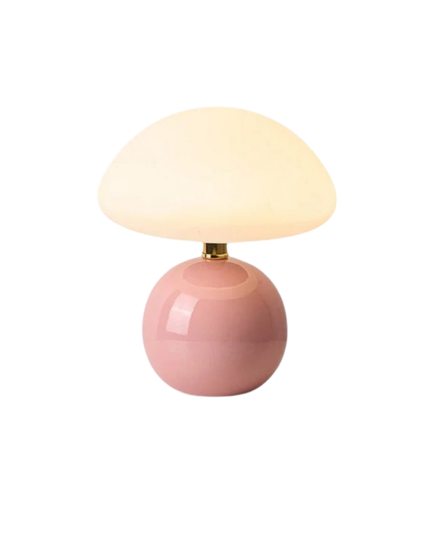 Table Lamp Sphere Shape Red – Cozy Ambient Glow for Any Room 1