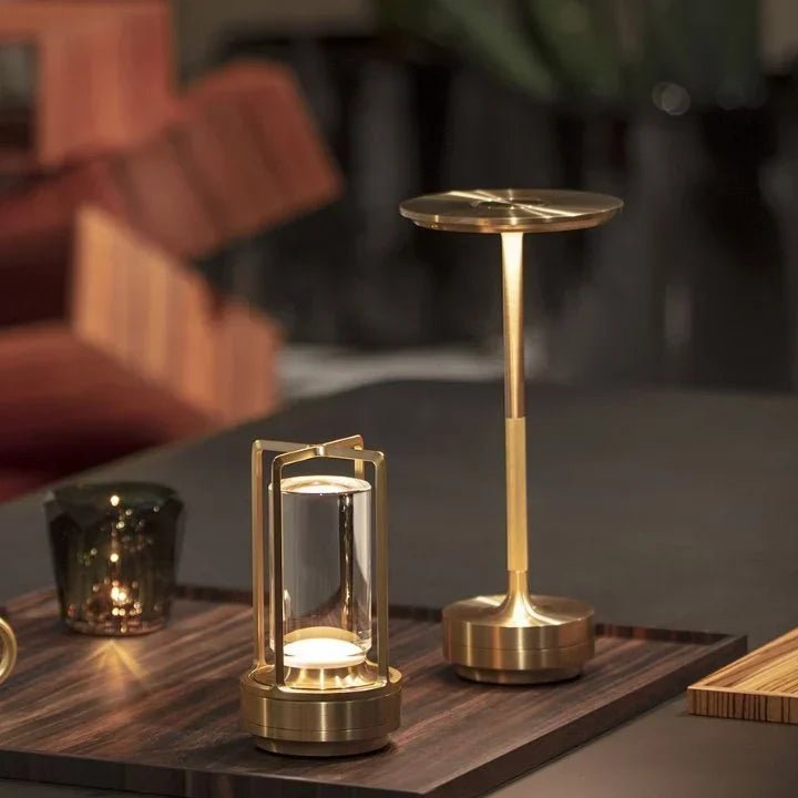 Tap-Retro Table Lamp – Wireless Elegance for Any Space 1
