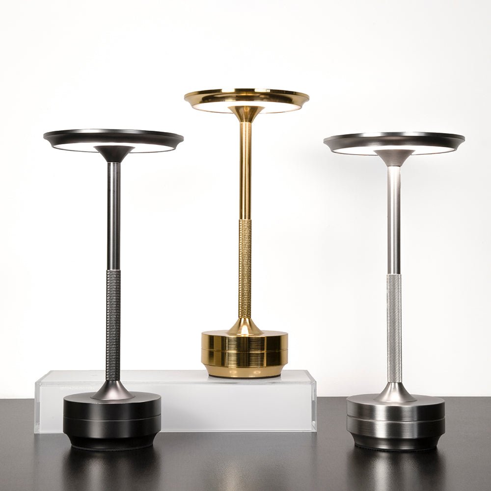 Tap-Retro Table Lamp – Wireless Elegance for Any Space 4