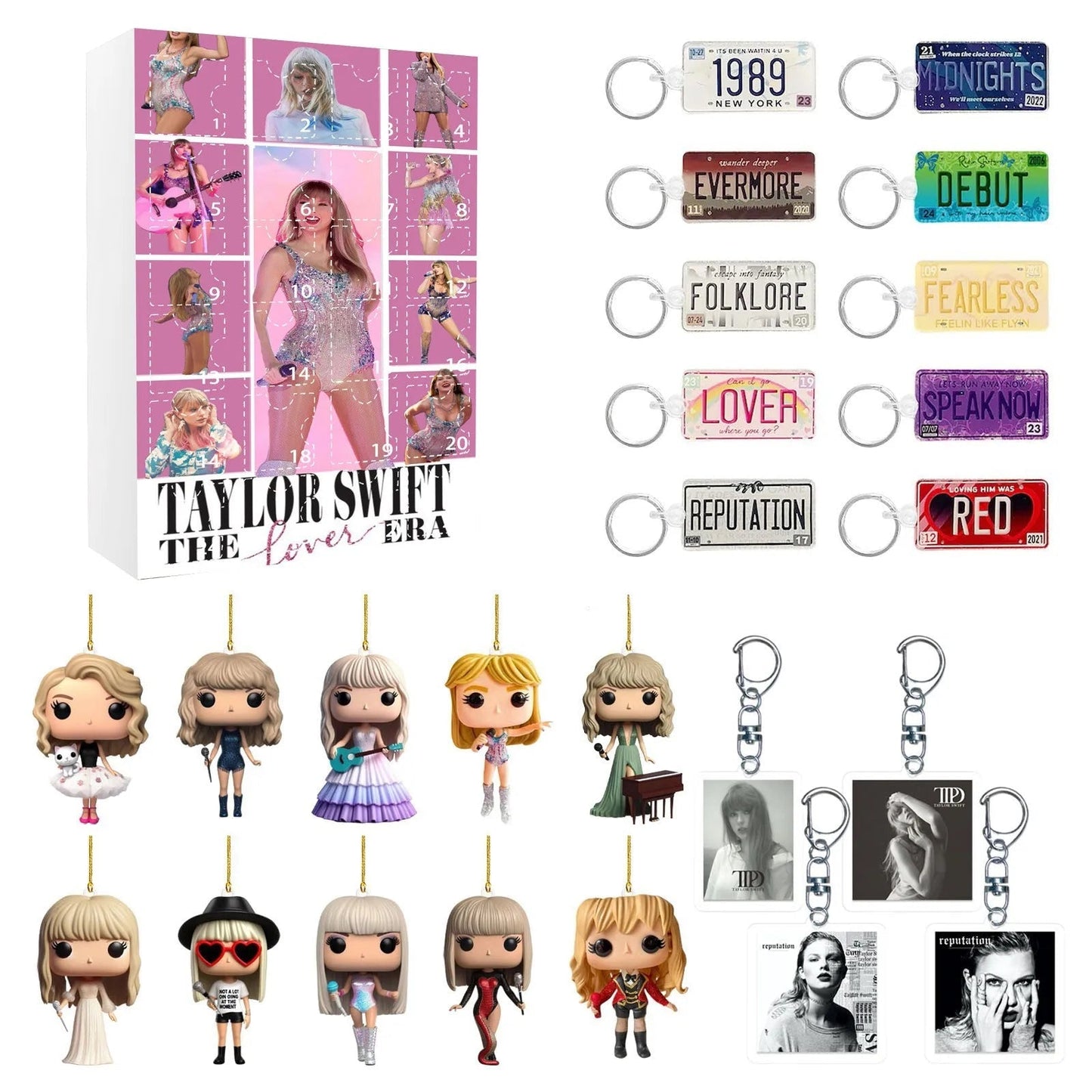 Taylor Swift Advent Calendar – Magical Decorations for Festive Joy 9