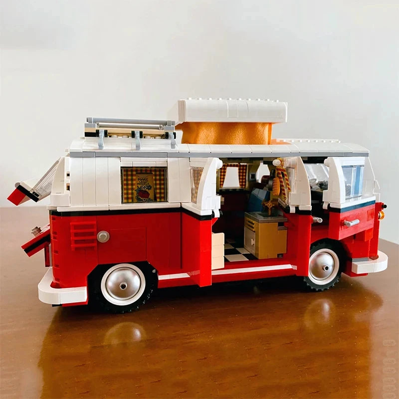 Technical Camper Van Building Blocks – Engaging Set for Creative Play 2