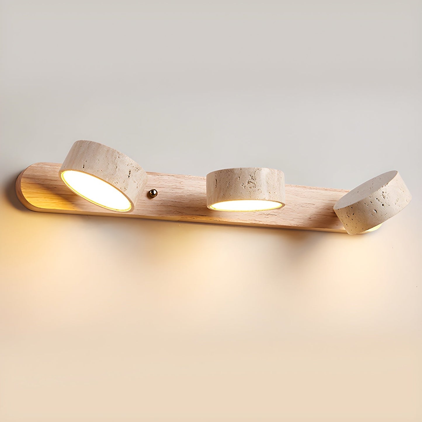 Travertin Duo Wall Sconce – Elegant Design with Natural Materials 7