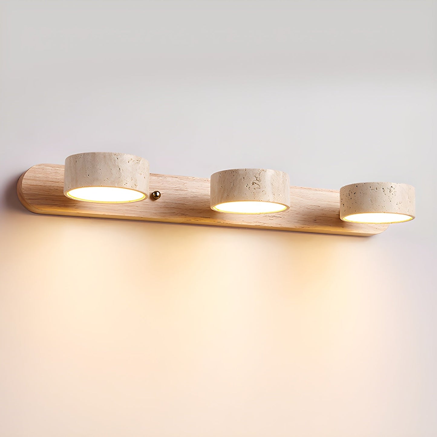 Travertin Duo Wall Sconce – Elegant Design with Natural Materials 8