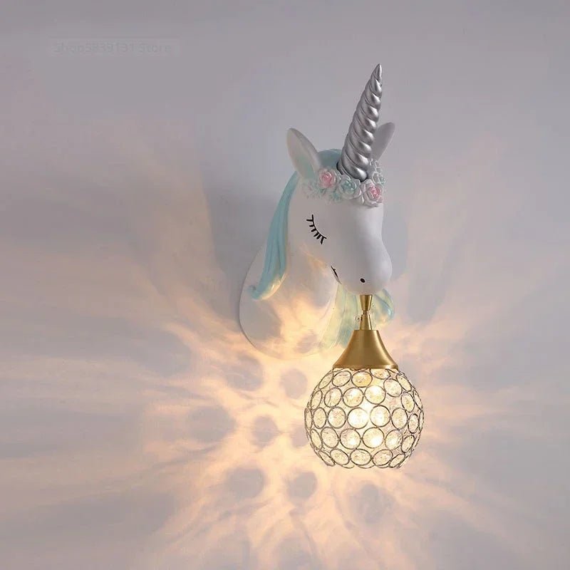 Unicorn LED Wall Lamp – Magical Glow for Enchanting Rooms 0