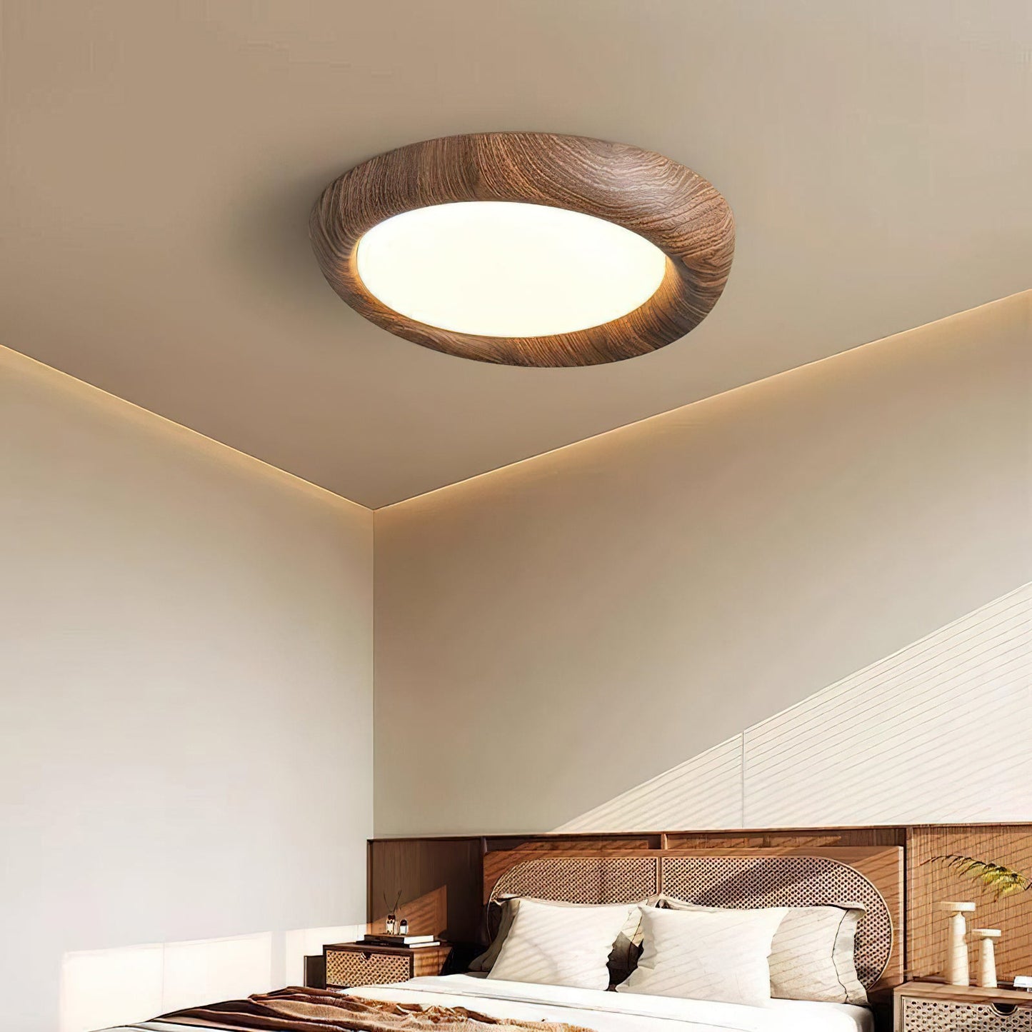Vikaey Flush Mount Ceiling Light – Sleek Design with Soft Illumination 2