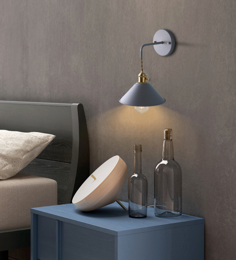 Vintage LED Wall Light – Unique Retro Design for Stylish Ambience 4