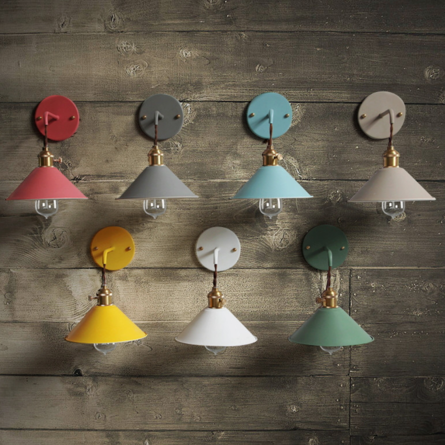 Vintage LED Wall Light – Unique Retro Design for Stylish Ambience 5