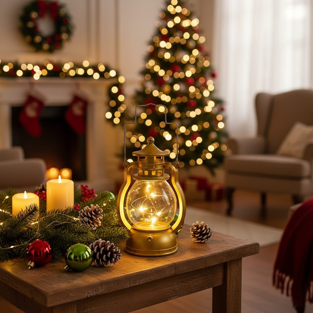 Vintage Lantern – Charming Accent for Nostalgic Ambiance 2