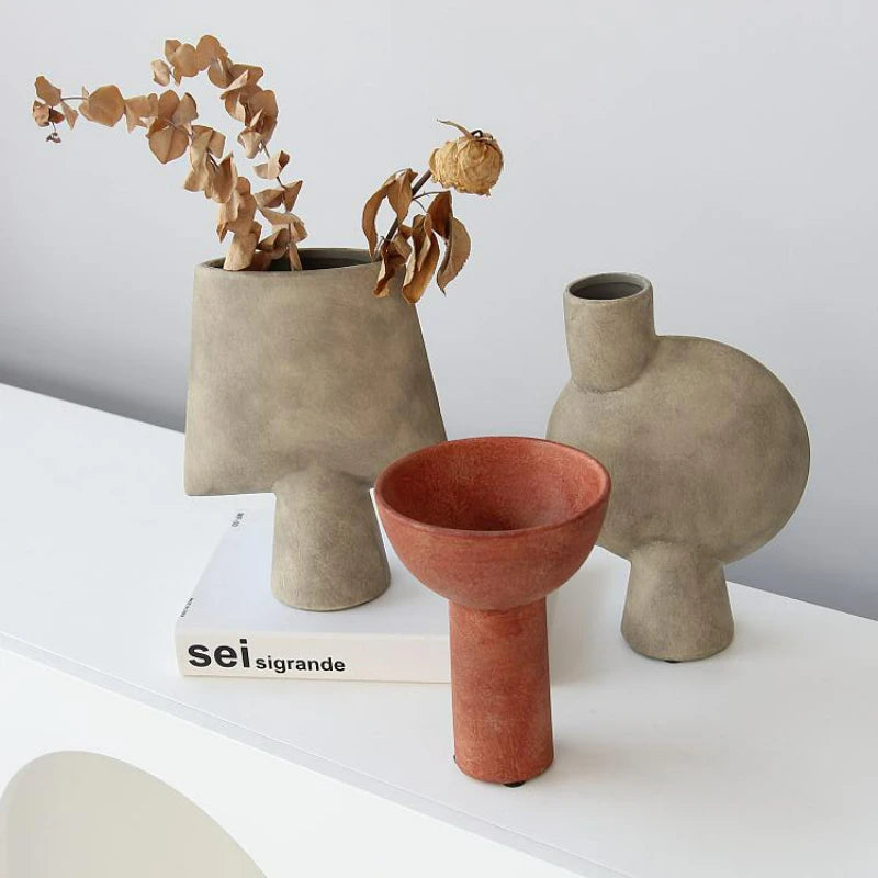 Wabi-Sabi Ceramic Vase – Celebrate Natural Beauty in Every Home 5