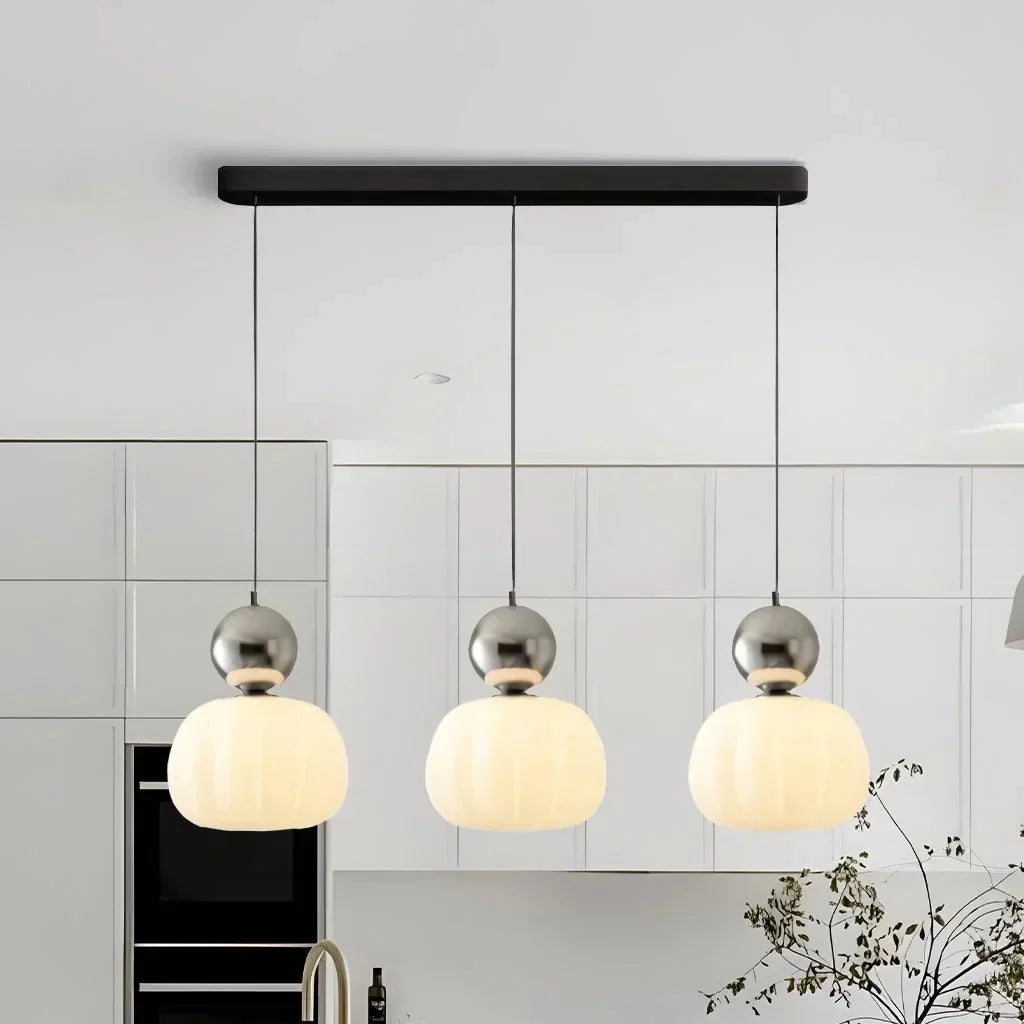 Wabi Sabi Pendant Lamp – Chic Glass Design for Warm Ambiance 12