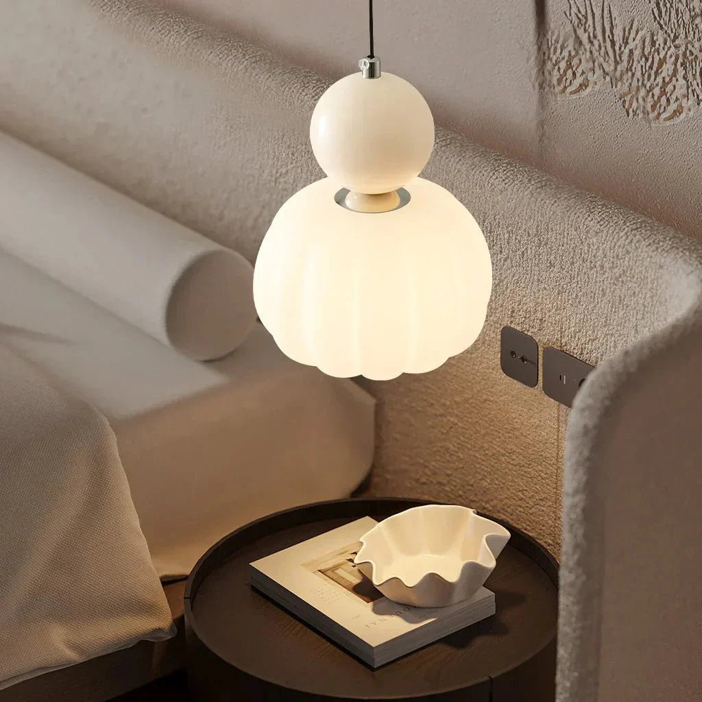 Wabi Sabi Pendant Lamp – Chic Glass Design for Warm Ambiance 2