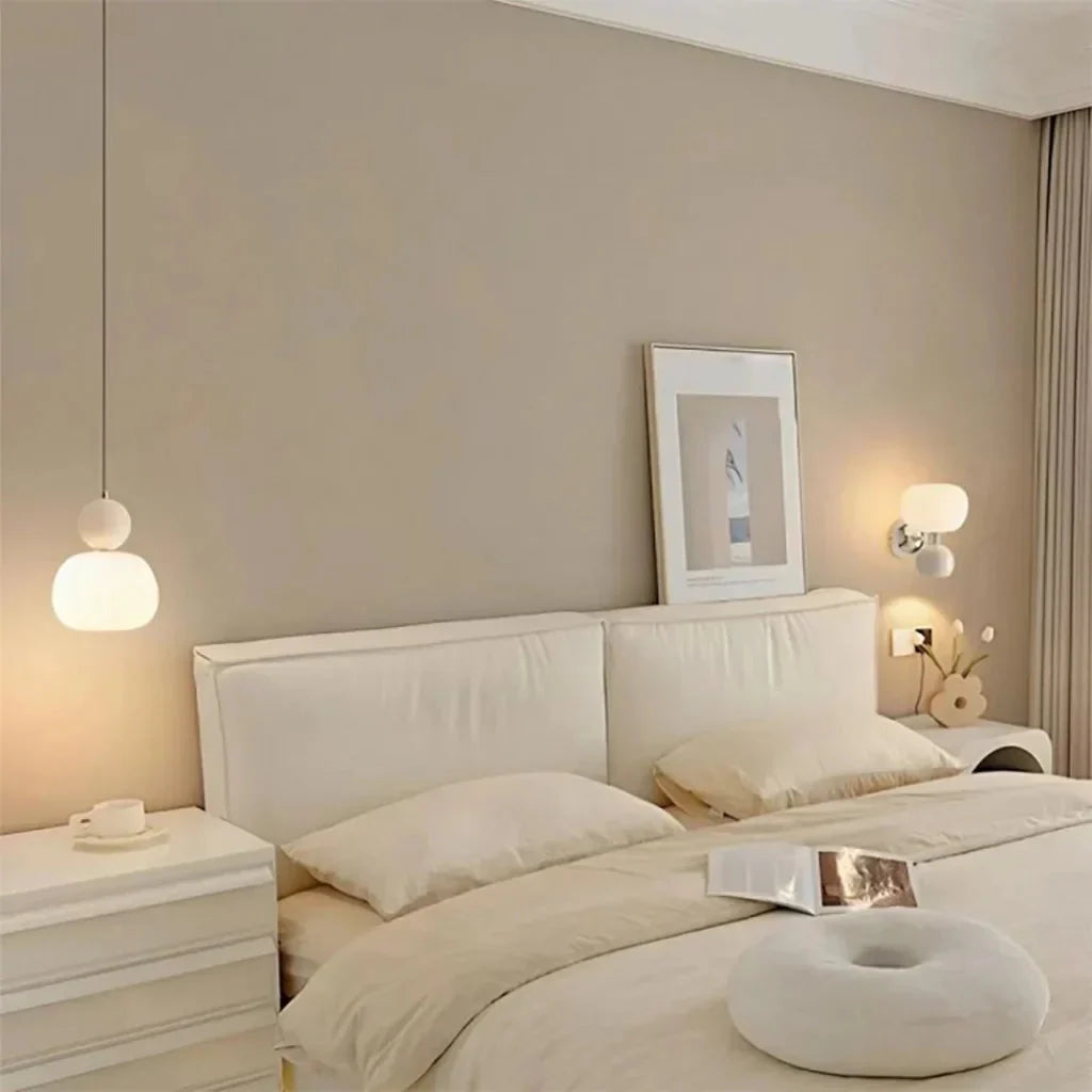 Wabi Sabi Pendant Lamp – Chic Glass Design for Warm Ambiance 4