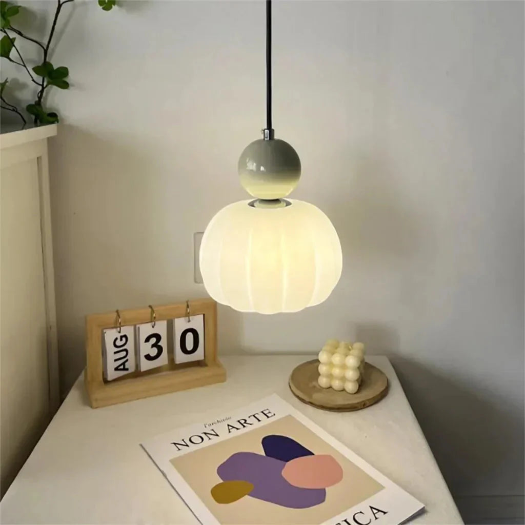 Wabi Sabi Pendant Lamp – Chic Glass Design for Warm Ambiance 5