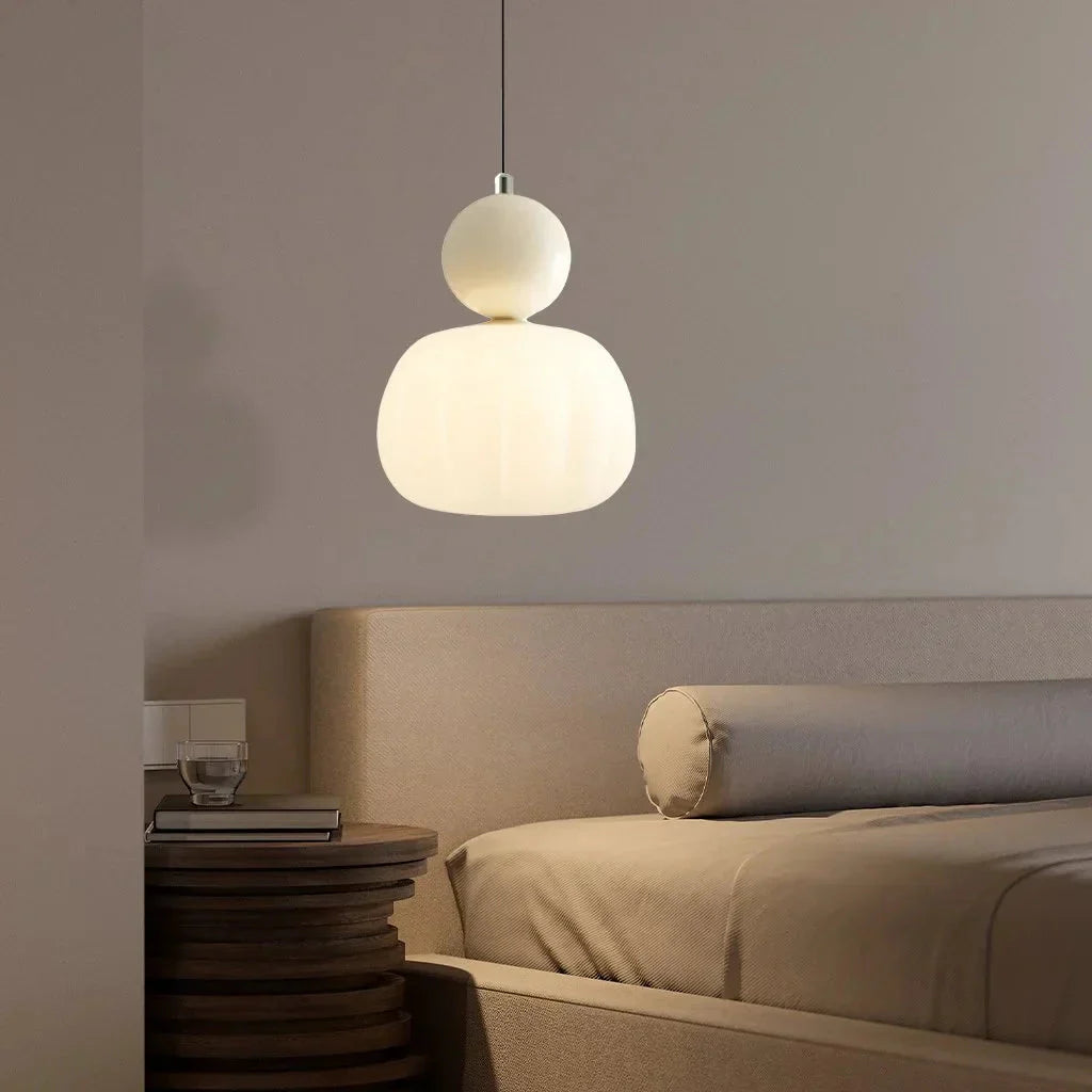Wabi Sabi Pendant Lamp – Chic Glass Design for Warm Ambiance 7