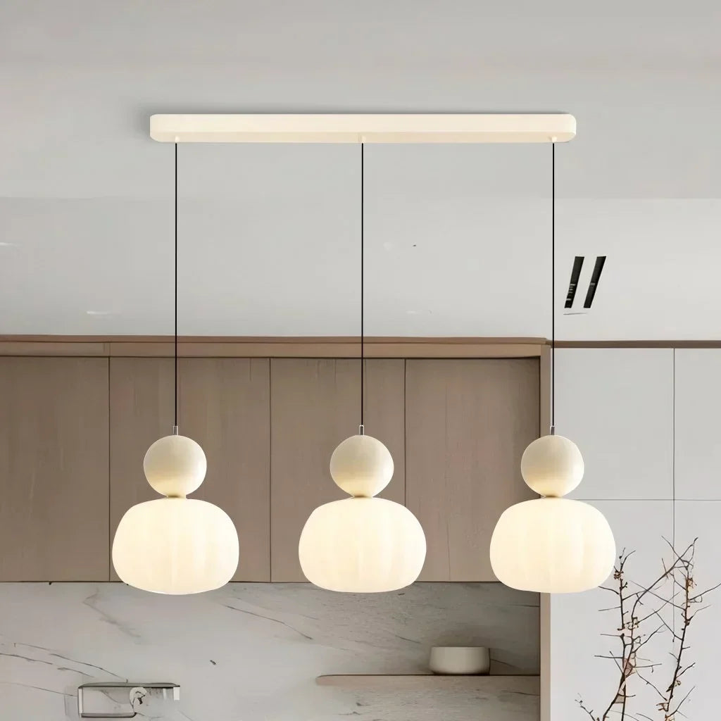 Wabi Sabi Pendant Lamp – Chic Glass Design for Warm Ambiance 9