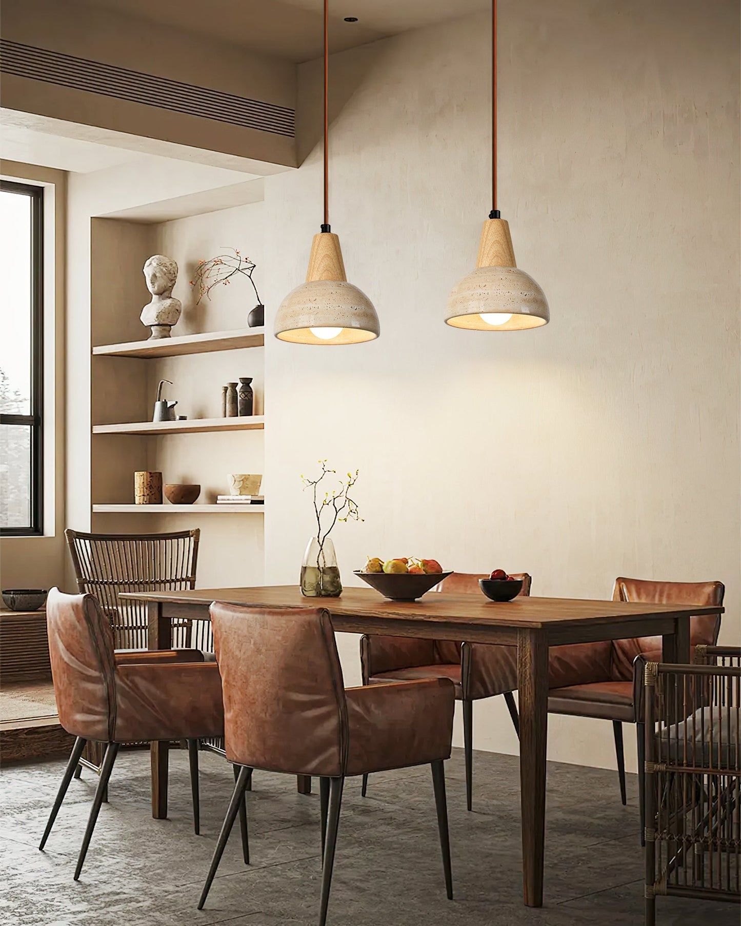 Wabi Sabi Pendant Light – Elegant Design with Natural Materials 3