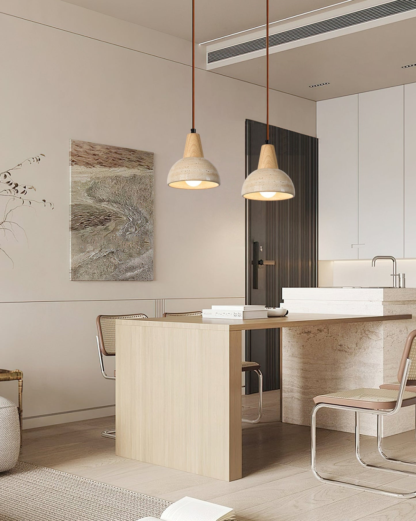Wabi Sabi Pendant Light – Elegant Design with Natural Materials 5