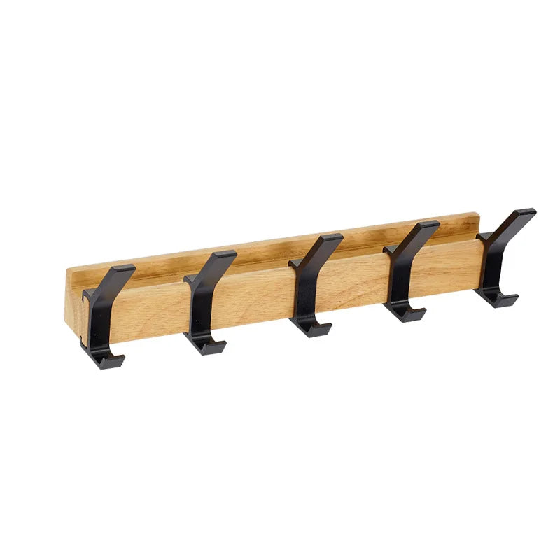 Wall Coat Rack With Movable Double Hooks – Stylish Storage Solution for Modern Spaces 3