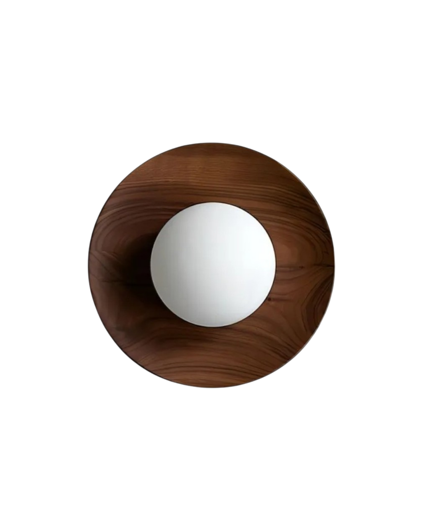 Wall Lamp La Sphère Bois – Natural Wood Design with Soft Glow 2