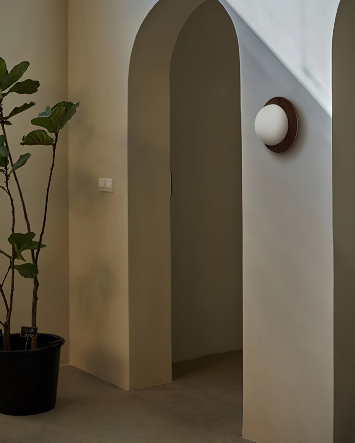 Wall Lamp La Sphère Bois – Natural Wood Design with Soft Glow 7