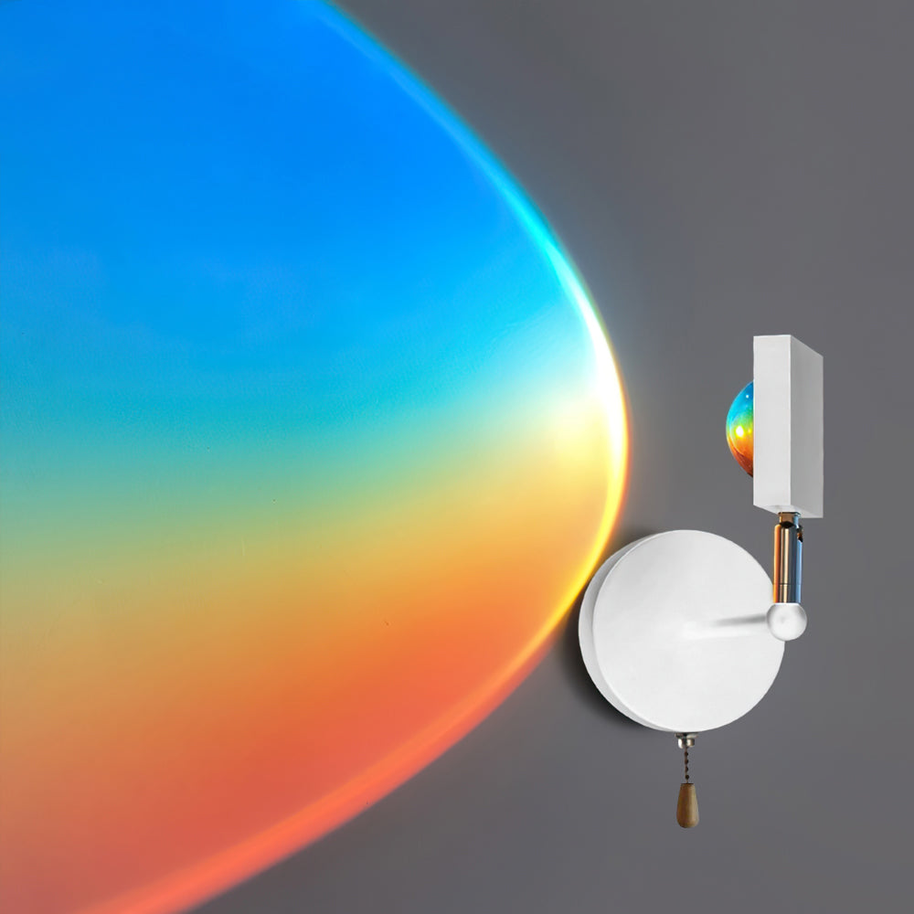 Wall Lamp Sunset Projection – Stunning Color Display for Inviting Ambiance 10