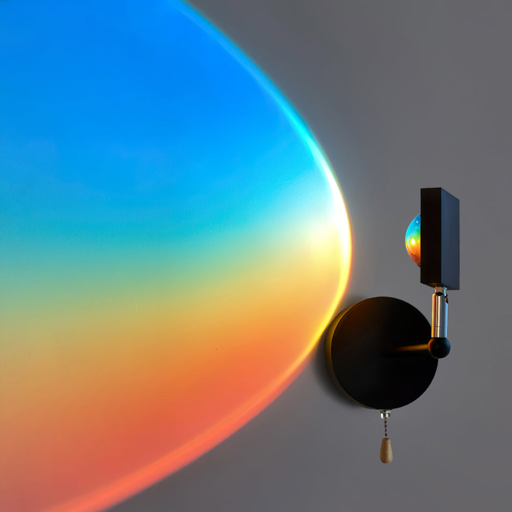 Wall Lamp Sunset Projection – Stunning Color Display for Inviting Ambiance 13