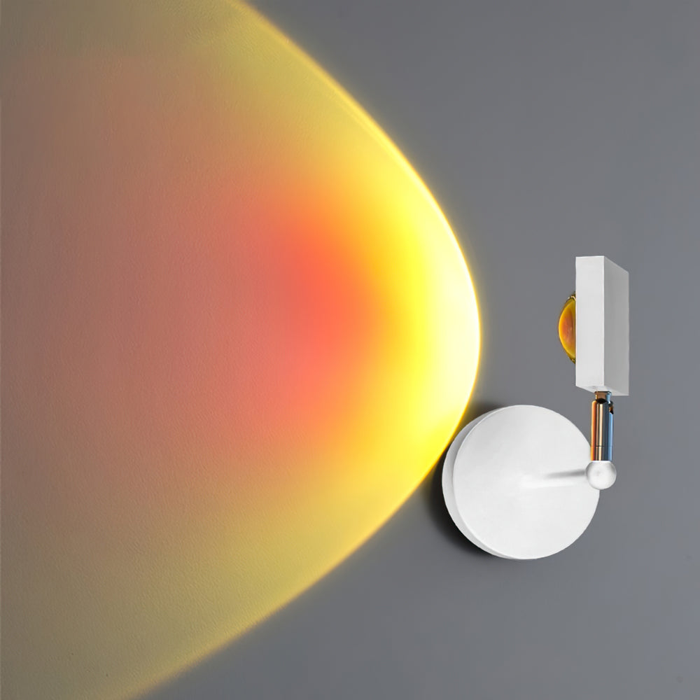 Wall Lamp Sunset Projection – Stunning Color Display for Inviting Ambiance 14