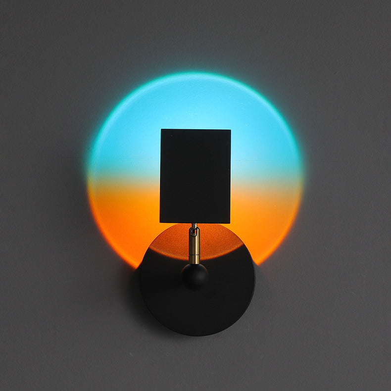 Wall Lamp Sunset Projection – Stunning Color Display for Inviting Ambiance 3