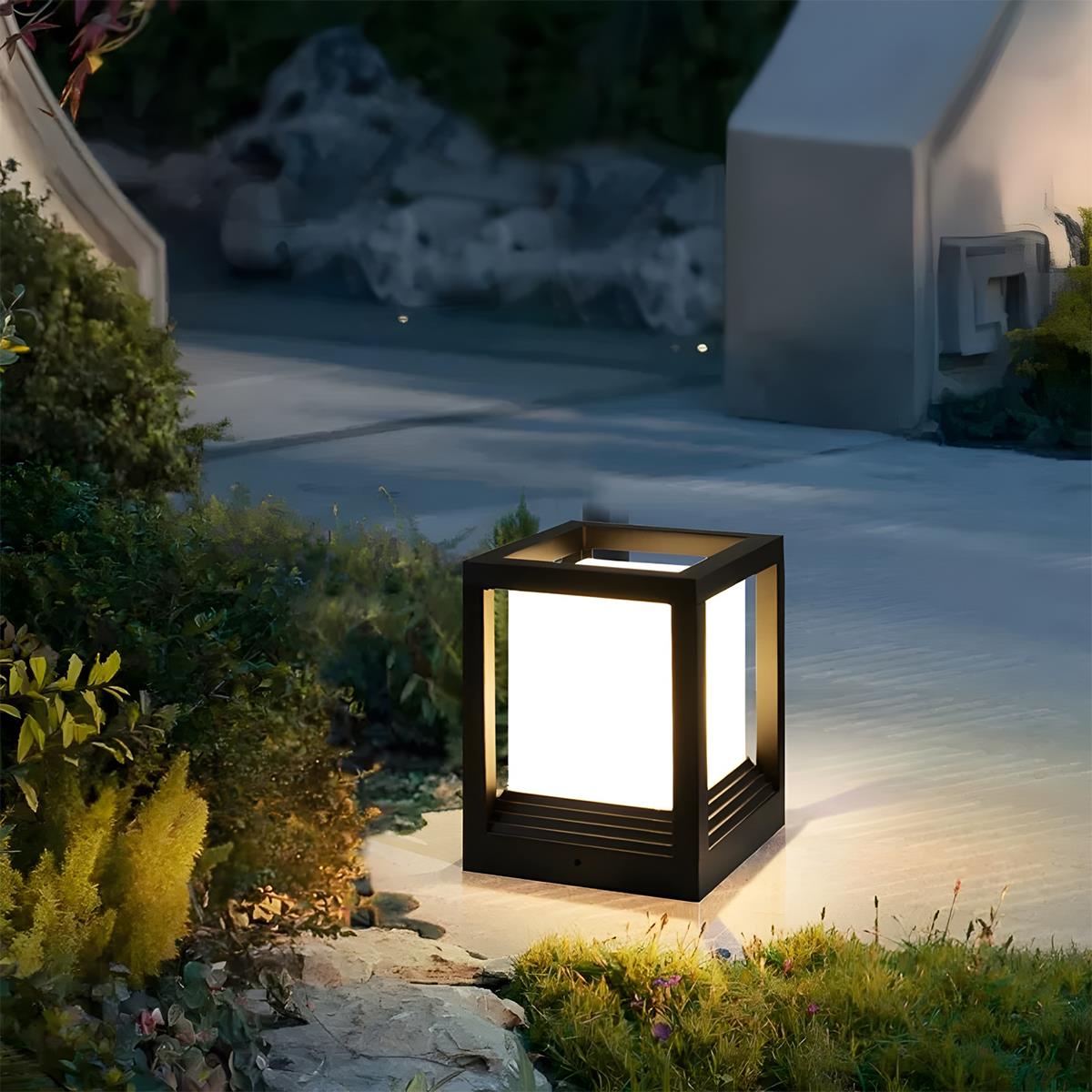 Waterproof LED Outdoor Post Lamp – Stylish Illumination for Your Garden 3