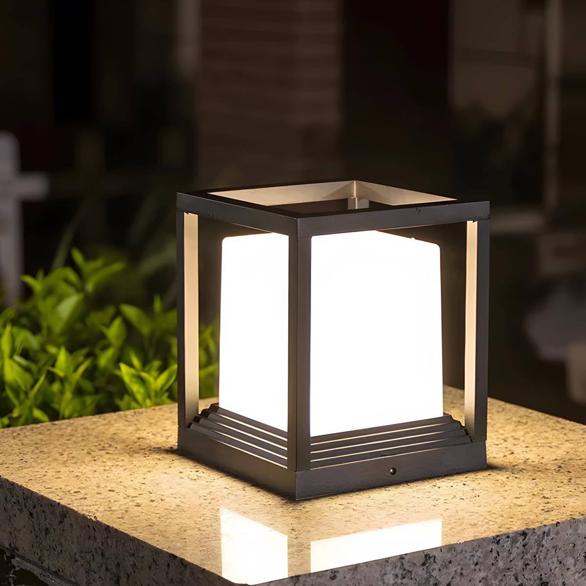 Waterproof LED Outdoor Post Lamp – Stylish Illumination for Your Garden 6